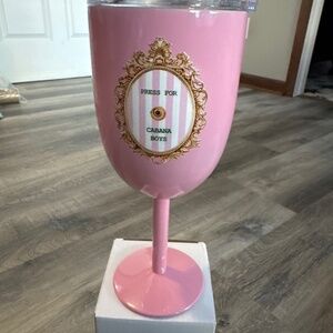 Cabana Boy Insulated Wine Glass